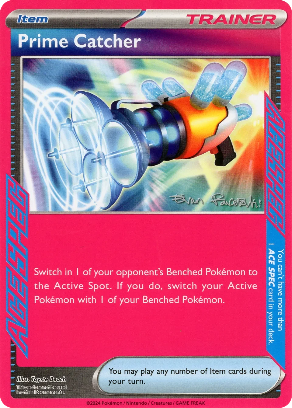 Prime Catcher 「WC_DECK_2024_REGIDRAGO_VSTAR No. 021」「EN」